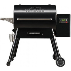 Traeger Ironwood 885 Ψησταριά Κάρβουνου με Καπάκι και Ρόδες Επιφάνειας 76x48cm