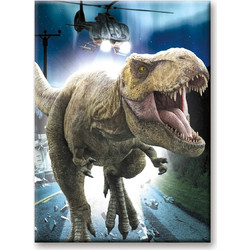 JURASSIC WORLD - T-Rex - Magnet 6.3x8.9cm