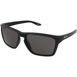 Oakley OO9448 01 Ανδρικά Γυαλιά Ηλίου Τετράγωνα Κοκάλινα Μαύρα με Μαύρο Καθρέπτη Φακό