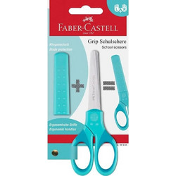 FABER CASTELL ΨΑΛΙΔΙ ΣΧΟΛΙΚΟ ΜΕ ΘΗΚΗ ΠΡΟΣΤΑΣΙΑΣ ΣΙΕΛ 181548