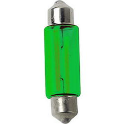 Lampa C10W Πράσινο 12V 10W 35mm 2τμχ