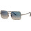 Ray-Ban RB1969 9149/3F Γυναικεία Γυαλιά Ηλίου Τετράγωνα Μεταλλικά Ασημί με Μπλε Degradee Φακό