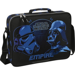 Safta Star Wars Digital Escape Σχολική Τσάντα Ώμου Γυμνασίου - Λυκείου Μαύρη 612301385
