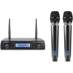 Vonyx WM62 Σετ 2 Ασύρματα Μικρόφωνα Χειρός XLR