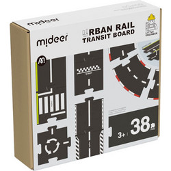 Παιδικό Puzzle Mideer Κατασκευάζω Δρόμους 38 Κομμάτια