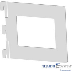 Element System 10801-00001 Βιβλιοστάτης Λευκός