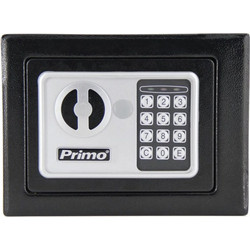 Primo PRSB-50014 Χρηματοκιβώτιο Ηλεκτρονικό 17Χ23Χ17εκ. Μαύρο