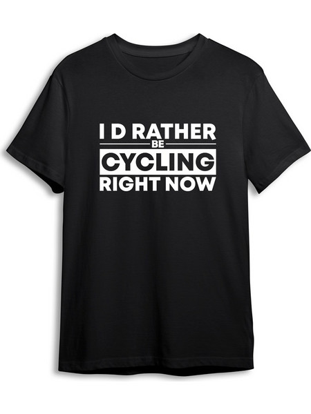 T shirt | DEMARAZ | I d rather | Μαύρο