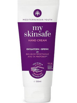 Mediterranean Youth My Skinsafe Ενυδατική Κρέμα Χεριών 50ml
