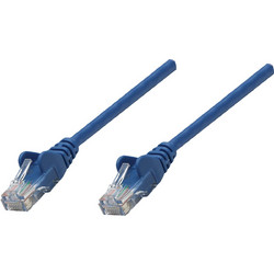 Manhattan U/UTP Cat.5e Καλώδιο Δικτύου Ethernet 0.25m Blue 737357