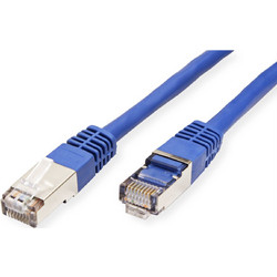 Value S/FTP Cat.6 Καλώδιο Δικτύου Ethernet 1m Blue