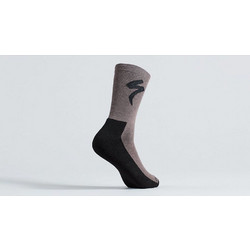 Specialized Primaloft Lightweight Tall Logo Socks Gunmetal