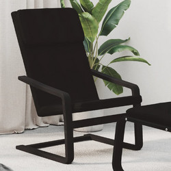 vidaXL Πολυθρόνα Relax Μαύρη 351058