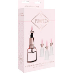 Shots Nipple & Clitoral Pump Medium Rose Gold