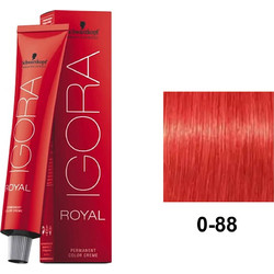 Schwarzkopf Igora Royal 0-88 Κόκκινο Mixtone Ενισχυτικό Βαφής Μαλλιών 60ml