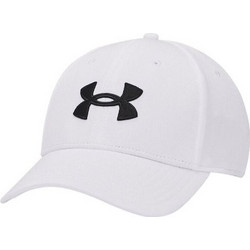 Under Armour Καπέλο Jockey Υφασμάτινο Λευκό 1376700-100