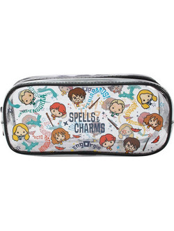 Blue Sky Harry Potter Clear Case Κασετίνα με 2 Θήκες Πολύχρωμη