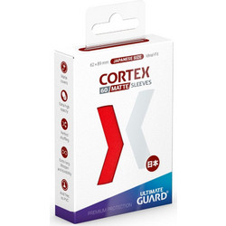 Ultimate Guard Cortex Sleeves Japanese Size Matte Red (60)