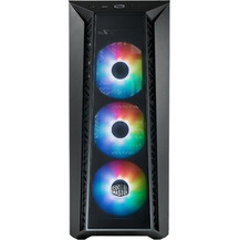 Cooler Master MasterBox 520 Mesh Black Gaming Midi Tower Κουτί Υπολογιστή RGB με Πλαϊνό Παράθυρο