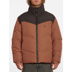 Volcom Goldsmooth Ανδρικό Μπουφάν Χειμωνιάτικο Puffer Καφέ A1732104-MOC