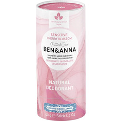 Ben & Anna Cherry Blossom Sensitive Φυσικό Γυναικείο Αποσμητικό Stick Χωρίς Αλουμίνιο 40gr