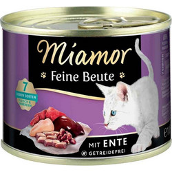 Finnern Miamor Feine Beute Adult Grain Free with Duck 185gr