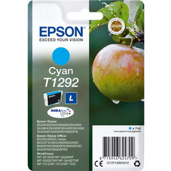 Epson T1292 Cyan Μελάνι Εκτυπωτή Inkjet C13T129240