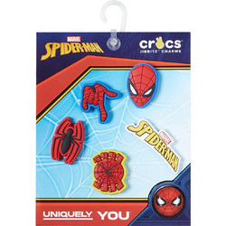 JIBBITZ CROCS SPAIDER MAN 5 PACK
