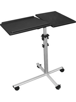 LogiLink Βάση Projector Δαπέδου Projector Trolley 2-Stage με Μέγιστο Φορτίο 10kg ΑσημίΚωδικός: BP0068