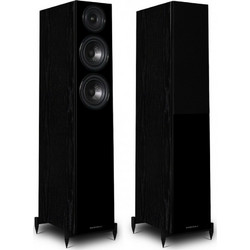 Wharfedale Diamond 12.3 Ζεύγος Ηχείων Hi-Fi Δαπέδου 150W 2.5 Δρόμων Black Oak