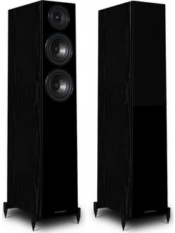 Wharfedale Diamond 12.3 Ζεύγος Ηχείων Hi-Fi Δαπέδου 150W 2.5 Δρόμων Black Oak