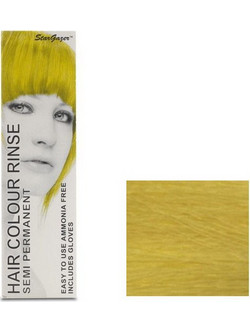 StarGazer Hair Colour Rinse Yellow Ημιμόνιμη Βαφή Μαλλιών Χωρίς Αμμωνία 70ml