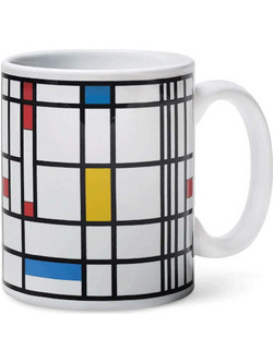 Κούπα Εναλλαγής Χρώματος Mondrian 121068 8,89x8,26cm Multi MoMA Κεραμικό