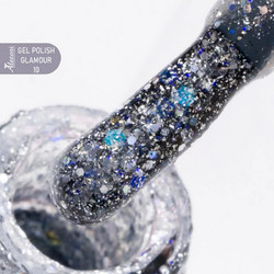Alezori Polish Gel 2002 Glitter Ημιμόνιμο Βερνίκι Νυχιών 15ml