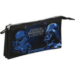 Safta Star Wars Digital Escape Κασετίνα με 3 Θήκες Μαύρη 812301744