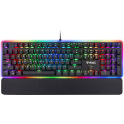 Yenkee YKB 3400US Panzer Μηχανικό Gaming Πληκτρολόγιο με Outemu Blue Διακόπτες RGB Black