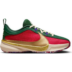 Nike Giannis Freak 5 GS Παιδικά Αθλητικά Παπούτσια για Μπάσκετ Κόκκινα Πράσινα DZ4486-600