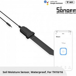 GloboStar(R) 80059 SONOFF MS01 - Smart Soil Moisture Sensor TH Sensor for TH10 & TH16 Models