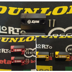 Καπάκια Υγρων Φρένου CNC Για Sym Cruisym/GTS/Joymax Z/Joyride/Jet X 125-250-300cc Με Logo Σε Πολλά Χρώματα Με Βίδες Καινούργια