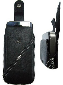 VOLTE-TEL ΘΗΚΗ ΠΟΥΓΚΙ LEATHER TWIN LOOP V513 BLACK M