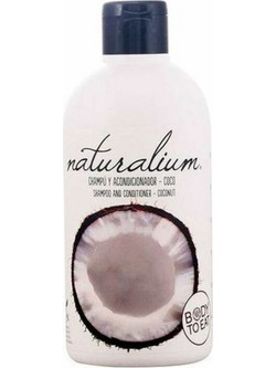 Naturalium Coconut Φυτικό Σαμπουάν & Conditioner για Ξηρά Μαλλιά 400ml