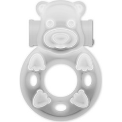 Casual Love Ring 26 Ελαστικό Δαχτυλίδι Πέους Σιλικόνης με Δόνηση Διαφανές