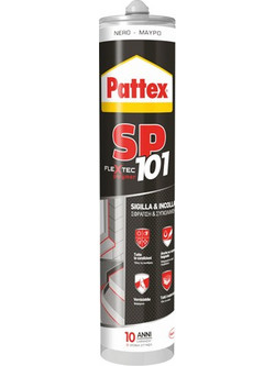 Κόλλα μονταρίσματος PATTEX SP101 μαύρο 280ml