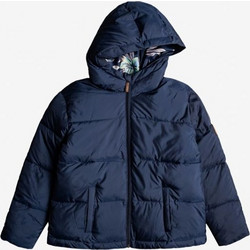 Roxy Παιδικό Μπουφάν Χειμωνιάτικο Puffer Navy Μπλε ERGJK03105-BSP0
