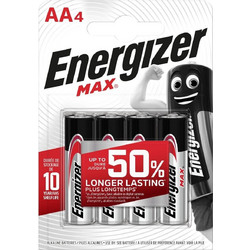 Energizer Max AA 4τμχ