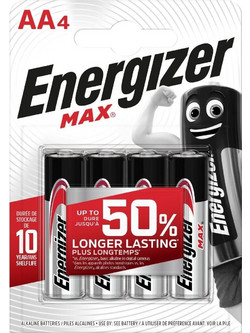 Energizer Max AA 4τμχ