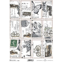 Ριζόχαρτο stamps 21x29εκ. (ITD-R543)