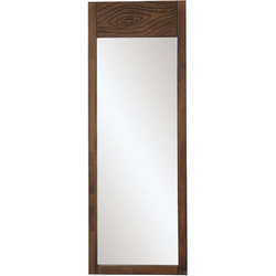 Καθρέπτης Δαπέδου Forest 552NOS2353 55x2x155cm Walnut Aberto Design Ξύλο,Γυαλί