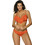 Marko Bikini Set Μπουστάκι με Ενίσχυση Πορτοκαλί M-469-112228