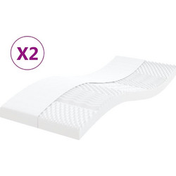 vidaXL Στρώμα Αφρού ILD Μονό 90x200cm 356363